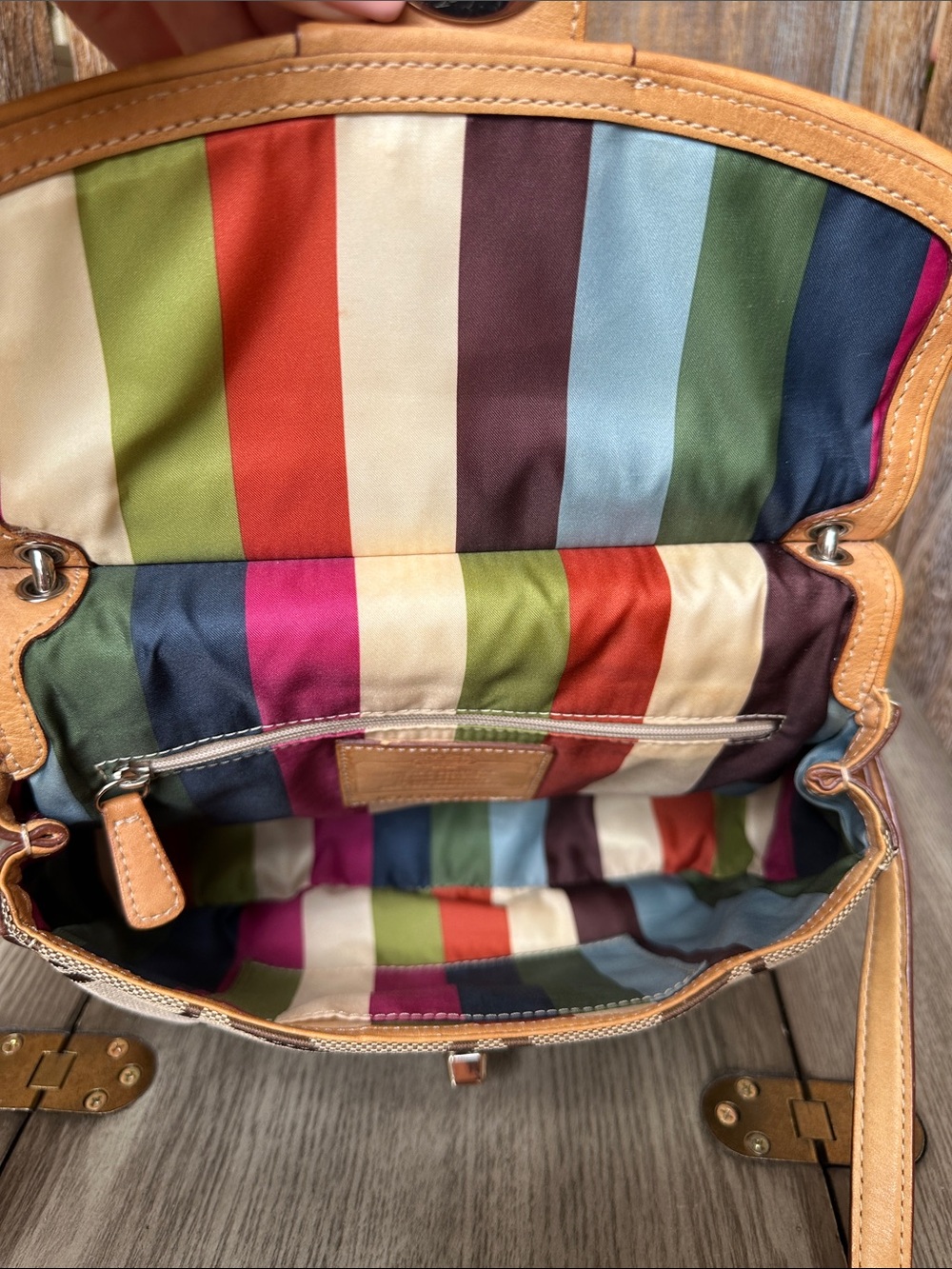 Coach 70th Anniversary Limited Edition Willis Legacy Top Handle Crossbody Bag - Picture 10 of 16